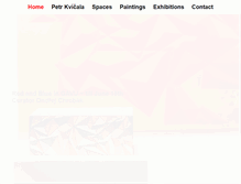 Tablet Screenshot of petr-kvicala.com